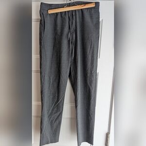 Men's Charcoal Drawstring Pants - Versatile Everyday Trousers
